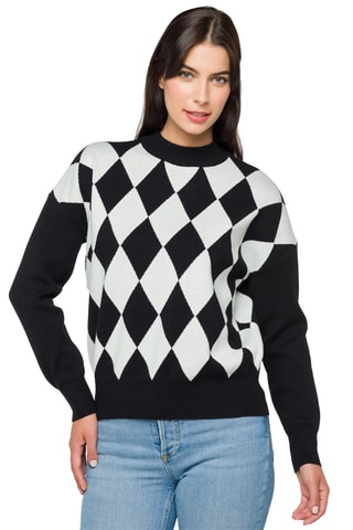 Pull Estrela - Noir et blanc