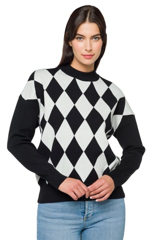Pull Estrela - Noir et blanc