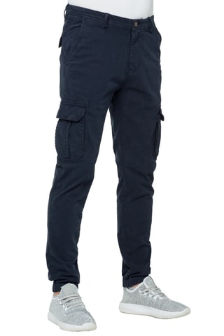 Pantalon cargo Atherton - Bleu marine