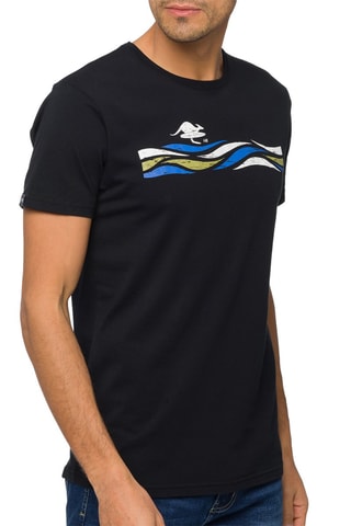 T-shirt Twister - Noir