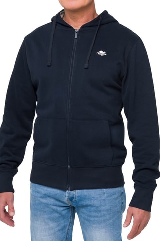 Sweat regular Kangaroo - Bleu marine et beige