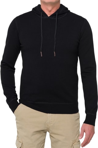 Camisola com capuz Berawa - Preto