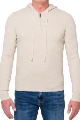Camisola com capuz Samsara - Bege