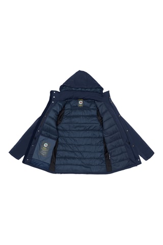 Doudoune à capuche Nusakan - Bleu marine