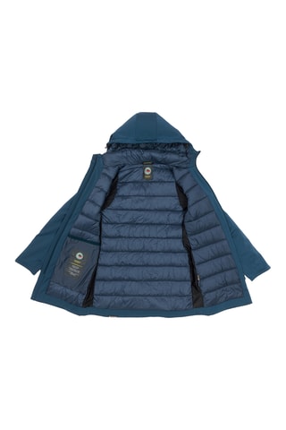 Parka à capuche Jaqueline - Bleu pétrole