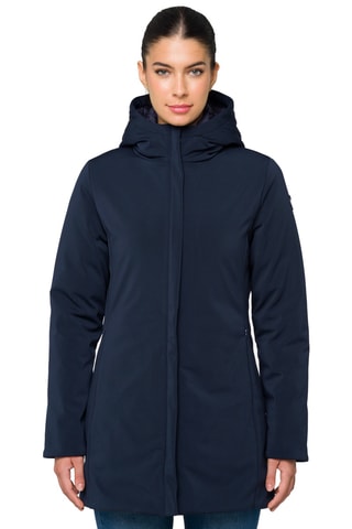 Parka à capuche Jaqueline - Bleu marine