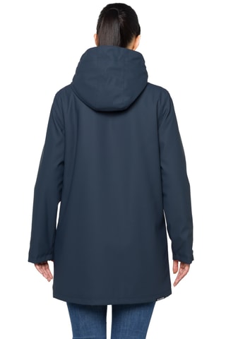 Parka à capuche Karen - Bleu marine