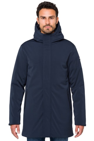 Parka à capuche Khangar - Bleu marine