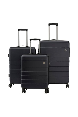 Set de 3 valises Toulouse - 37 / 60 / 94 l - Noir