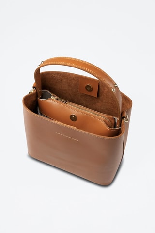 Sac à main en cuir Vaugirard - Marron
