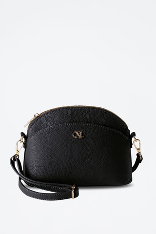 Sac bandoulière en cuir Malesherbes - Noir
