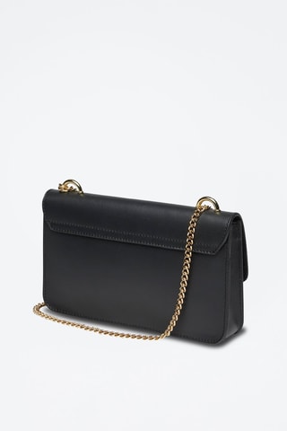 Sac bandoulière en cuir Trudaine  - Noir