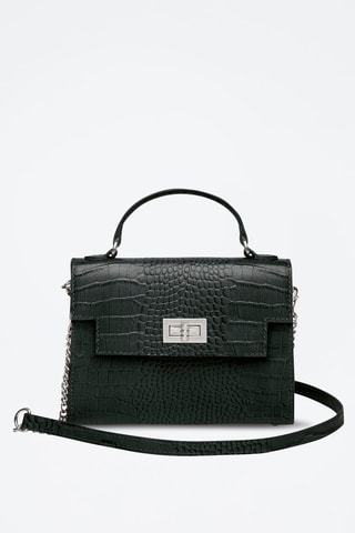 Sac à main en cuir Monceau - Noir