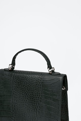 Sac à main en cuir Monceau - Noir
