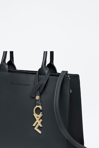 Sac à main en cuir Royal - Noir