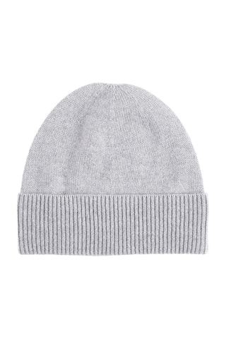 Bonnet en cachemire - Gris clair