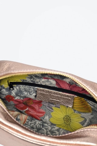 Sac bandoulière en cuir Montmartre - Doré rose