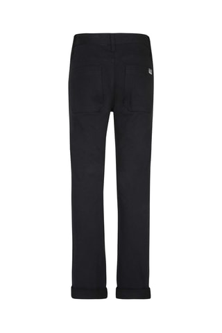 7/8 Slim Fit Broek - Zwart 