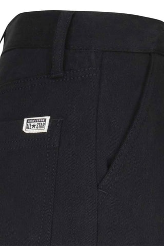 7/8 Slim Fit Broek - Zwart 