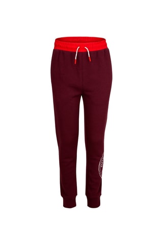 Joggingbroek Bordeauxrood en Rood