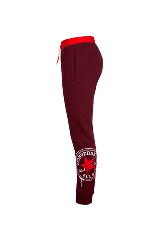 Joggingbroek Bordeauxrood en Rood