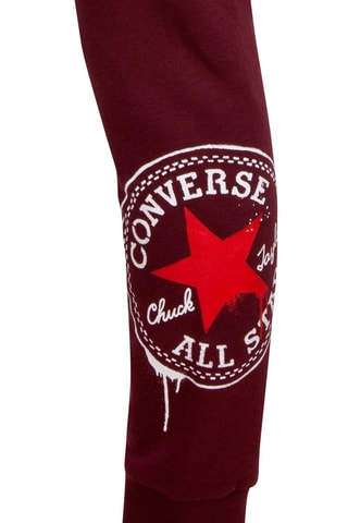 Joggingbroek Bordeauxrood en Rood