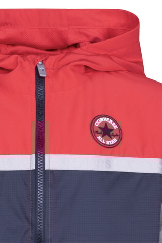 Trainingsjasje Rood en Marineblauw