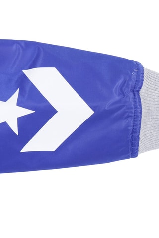 Baseball Jasje met Capuchon Blauw en Grijs