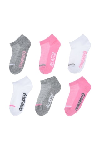 3 paar sokken - Wit en Roze