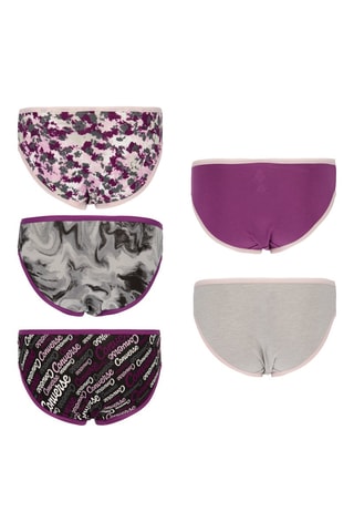 5 Onderbroeken Roze en Grijs