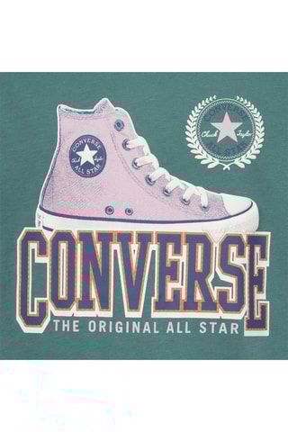 Biologisch Katoenen T-shirt - Petrolblauw