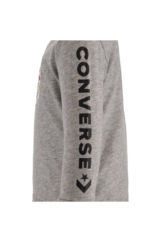 T-shirt Gemêleerd Grijs en Zwart