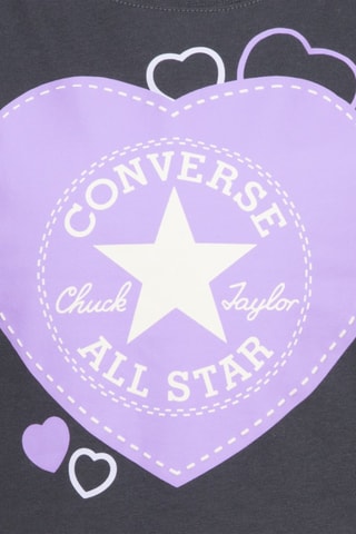 T-shirt - Paars en Zwart