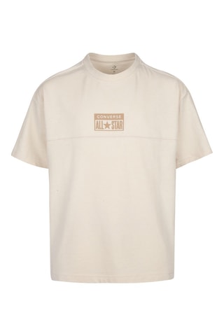 T-shirt Ivoorkleurig