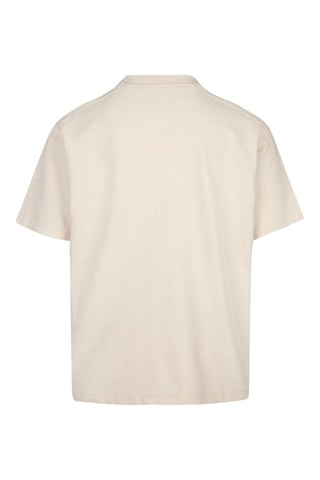 T-shirt Ivoorkleurig