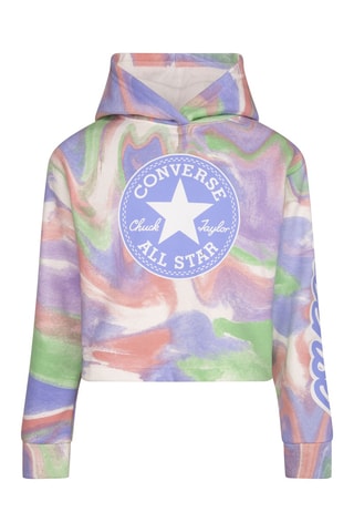 Sweater Tie and Dye Beige en Paars