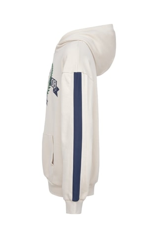 Biologisch Katoenen Sweater met Capuchon - Ecru