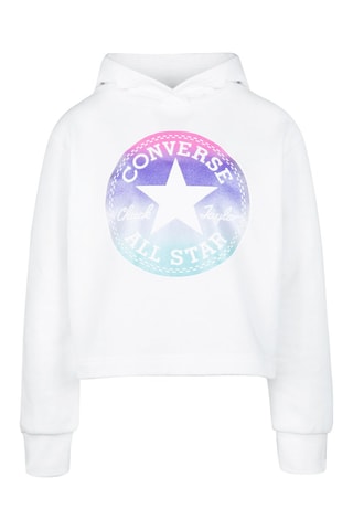 Sweater met Capuchon Wit en Paars