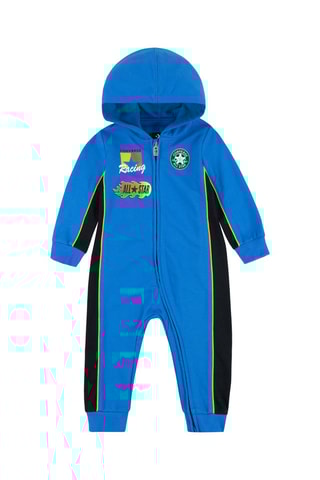 Skipakje met Capuchon Blauw