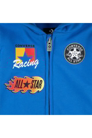 Skipakje met Capuchon Blauw