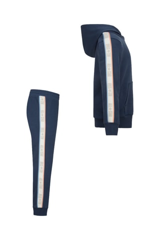 Sweater met Capuchon en Broek - Marineblauw