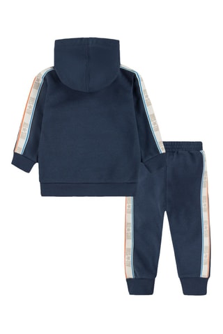 Sweater met Capuchon en Broek - Marineblauw