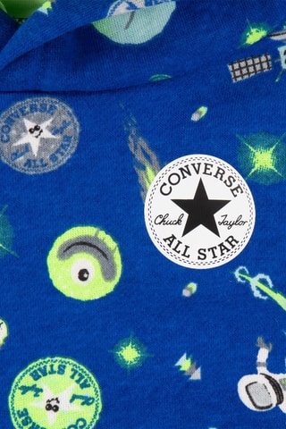 Sweater met Capuchon en Joggingbroek Blauw en Grijs