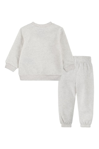 Sweater en Joggingbroek Gemêleerd Lichtgrijs