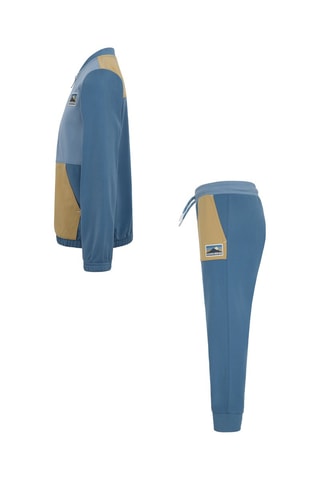 Set Blauw en Beige