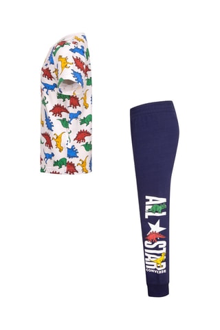 Joggingpak - Wit en Blauw