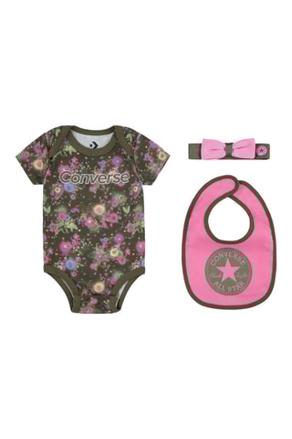 3-delige Set - Kaki en Roze