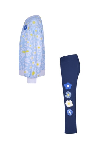 Sweater en Legging - Blauw