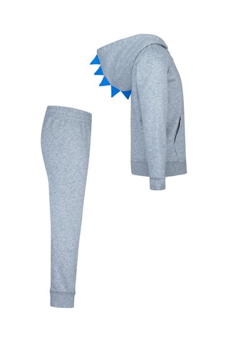 Sweater met Capuchon en Joggingbroek Grijs en Blauw