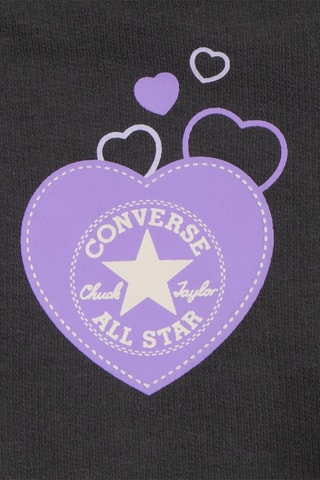 Sweater met Capuchon en Legging - Zwart en lila